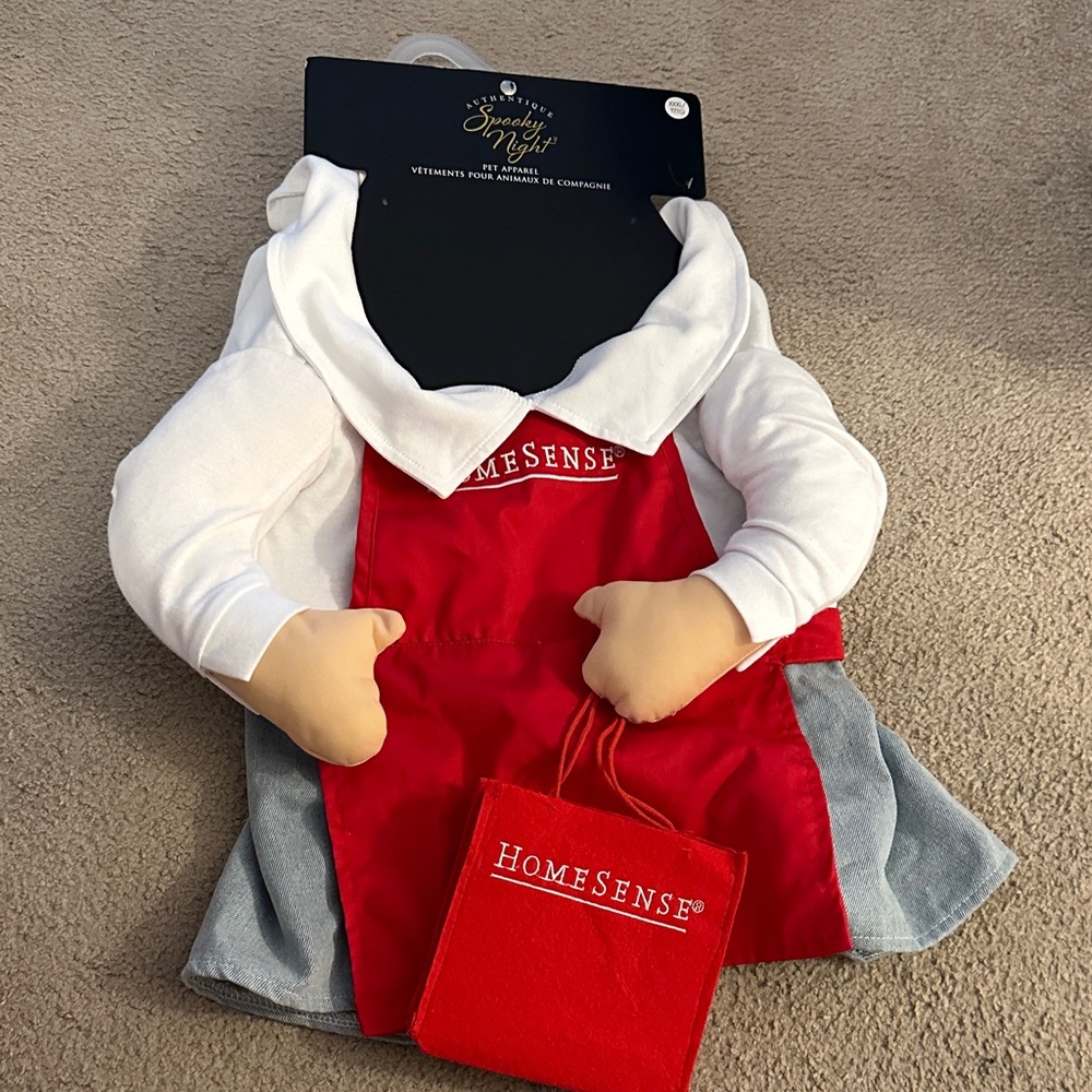 Homesense personal shopper dog Halloween costume